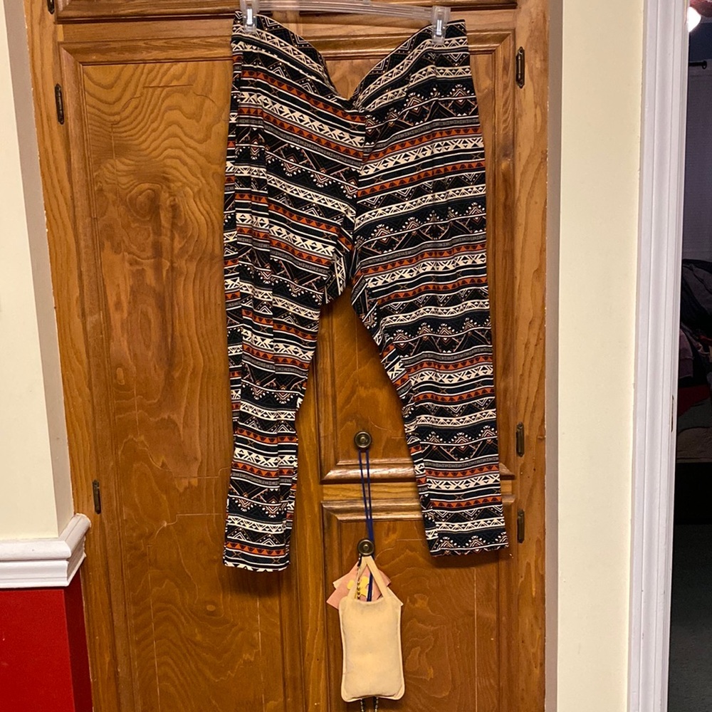Torrid Tribal Leggings Never Worn